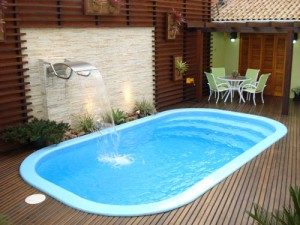 Piso de Madeira para Piscina
